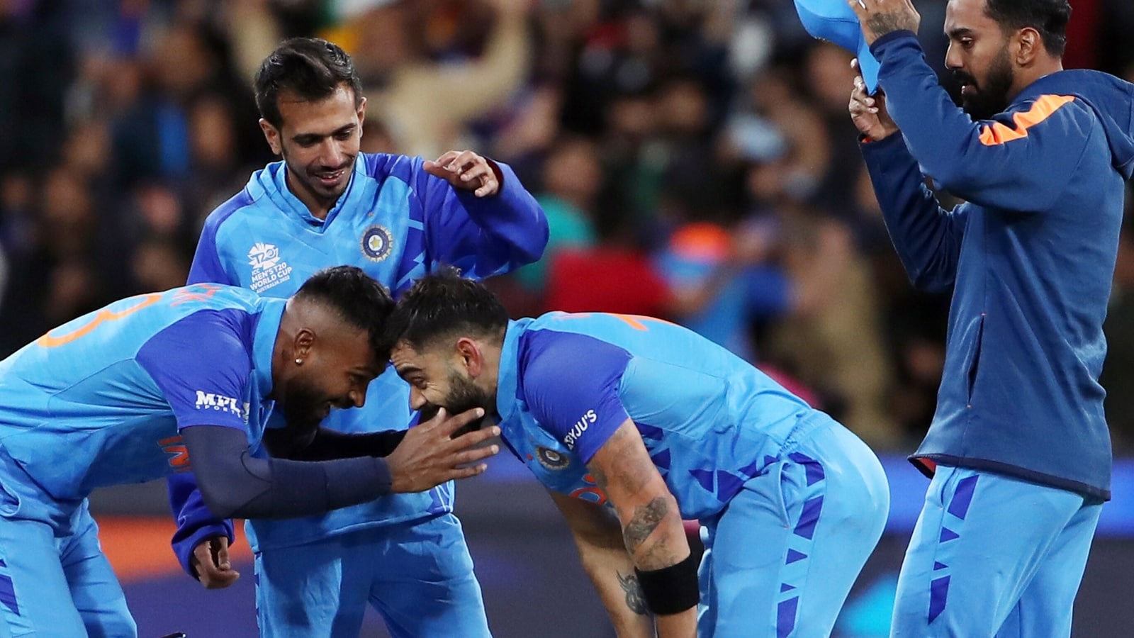 Watch: Kohli's teary-eyed, emotional celebration touches hearts after win vs PAK | Cricket - Hindustan Times