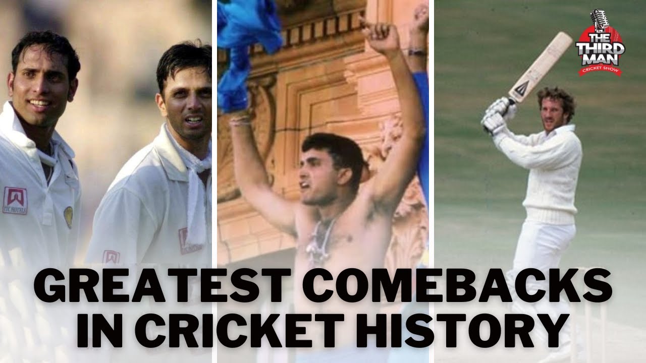 Unbelievable Cricket Comebacks: The Greatest Turnarounds in History! - YouTube