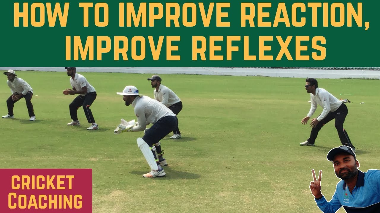 How To Improve Reaction | Improve Reflexes | Cricket Coaching | Fielding Tips | Hindi - YouTube