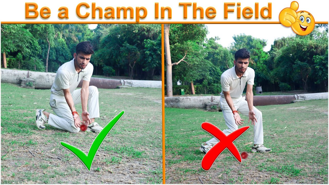 How to Improve Fielding in Cricket !! Correct Fielding Technique !! - YouTube