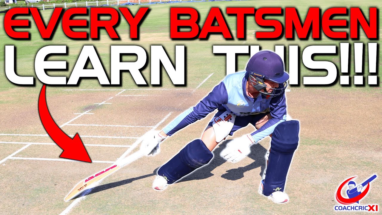 SCORE MORE RUNS by LEARNING how to run between the wickets. - YouTube