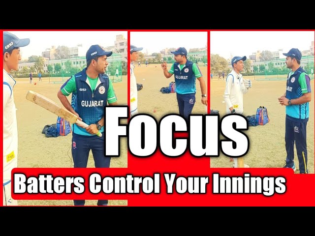 What is the best Way to Focus in Cricket Batting ? Improve Your Concentration Level Batters - YouTube