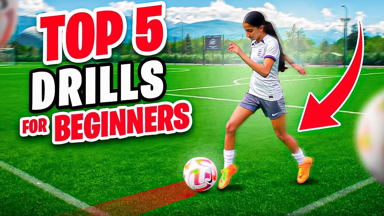 Top 5 Essential Football Drills for Beginners #nikefootball - YouTube