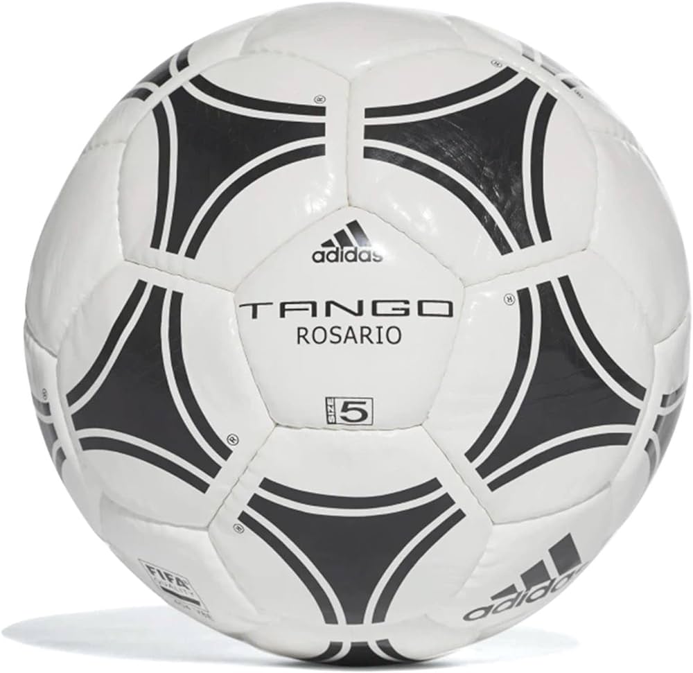 Amazon.com : Adidas Men Tango Rosario Ball - White/Black/Black, Size 5 : Sports & Outdoors