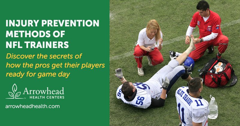 Injury Prevention Methods of NFL Trainers | Redirect Health Centers