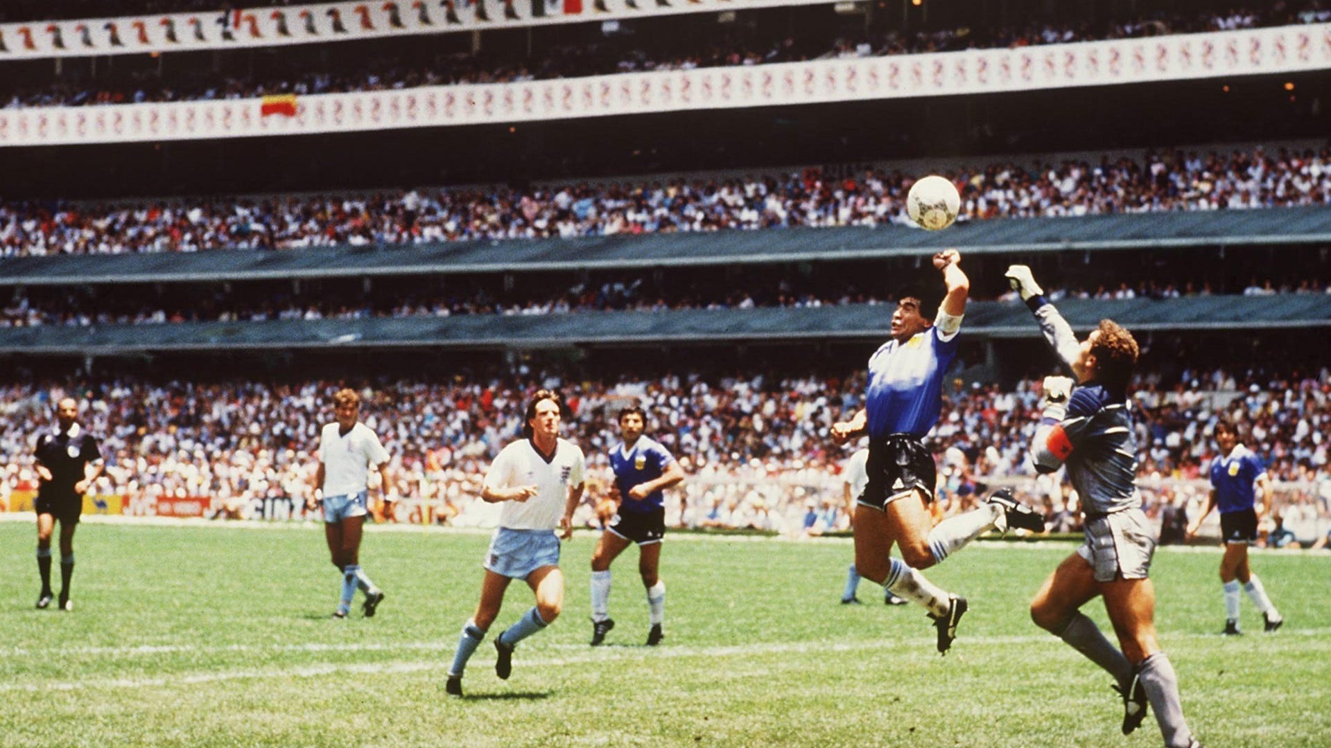Diego Maradona & the Hand of God: The most infamous goal in World Cup history | Goal.com US