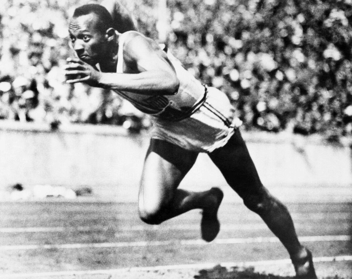This day in sports: Jesse Owens sets three world records - Los Angeles Times