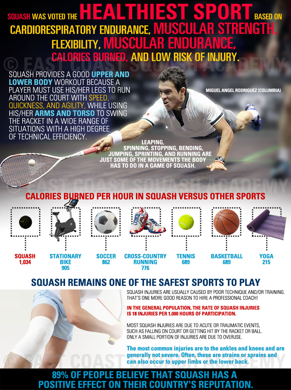 Why Squash is Considered One of the Healthiest Sports in the World