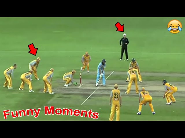 Top 10 Most Funny Moments in Cricket - YouTube