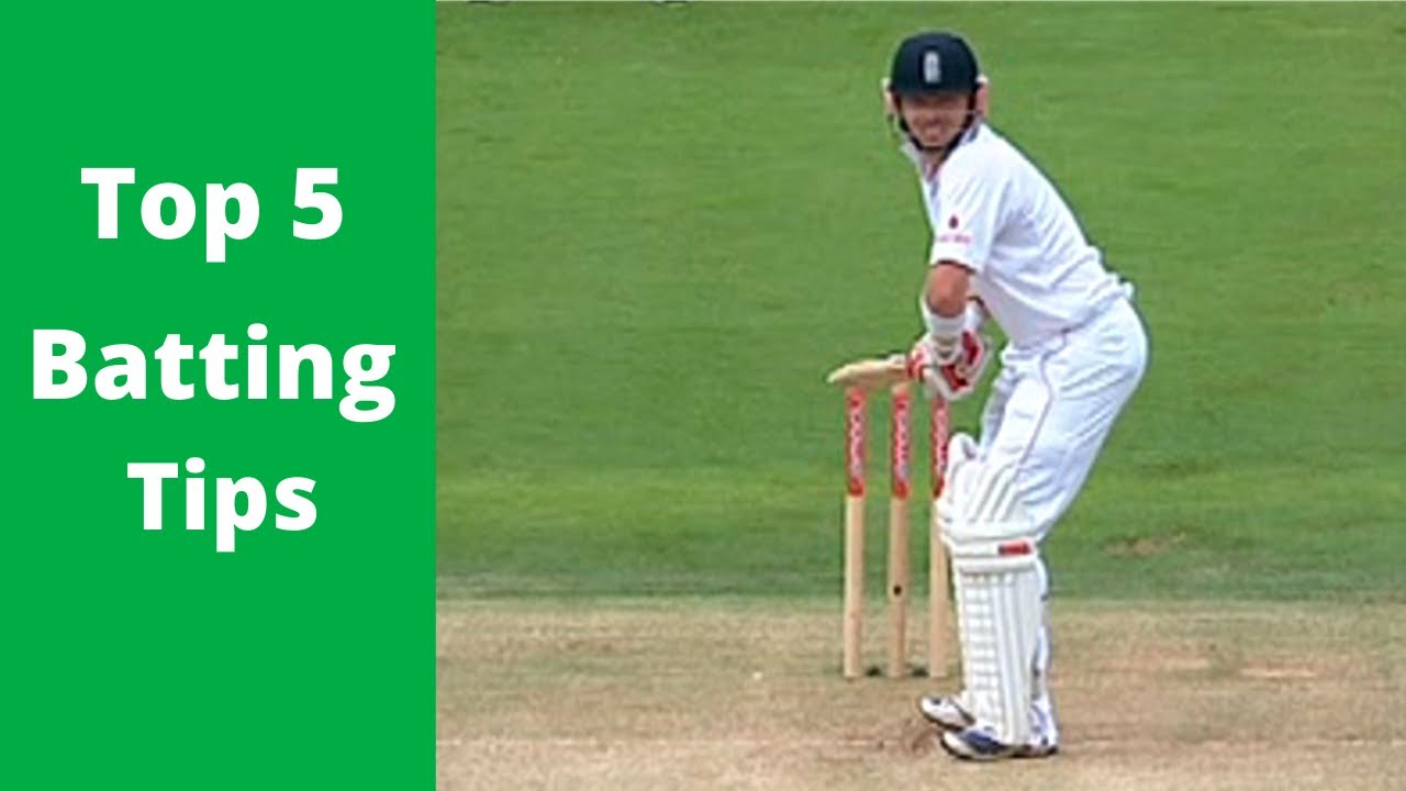 How To Improve Your Batting - Top 5 Batting Tips - YouTube