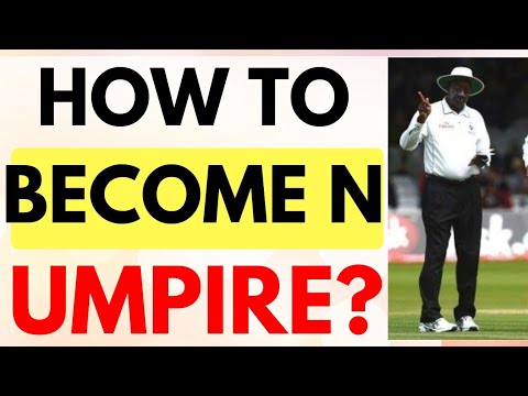 How to become a Cricket UMPIRE | How to become BCCI UMPIRE - YouTube