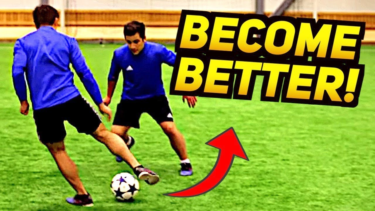 Become A BETTER FOOTBALL PLAYER With This Skill! ☆ - YouTube